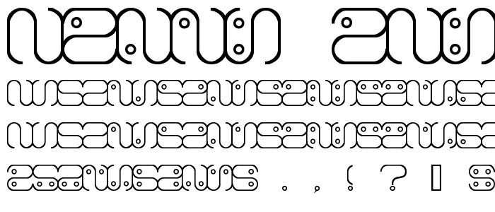 Alien Language font